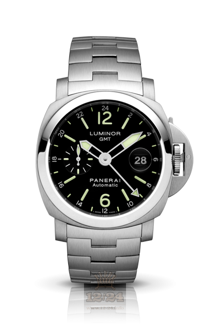 Panerai Luminor Watch PAM00297 44 mm Stainless steel Case Black Dial