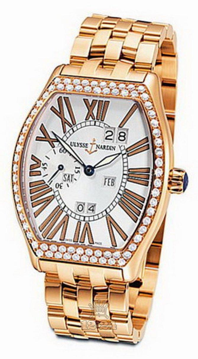 Ulysse Nardin Classic Watch 336-49-8 38 mm Pink gold Case White Dial