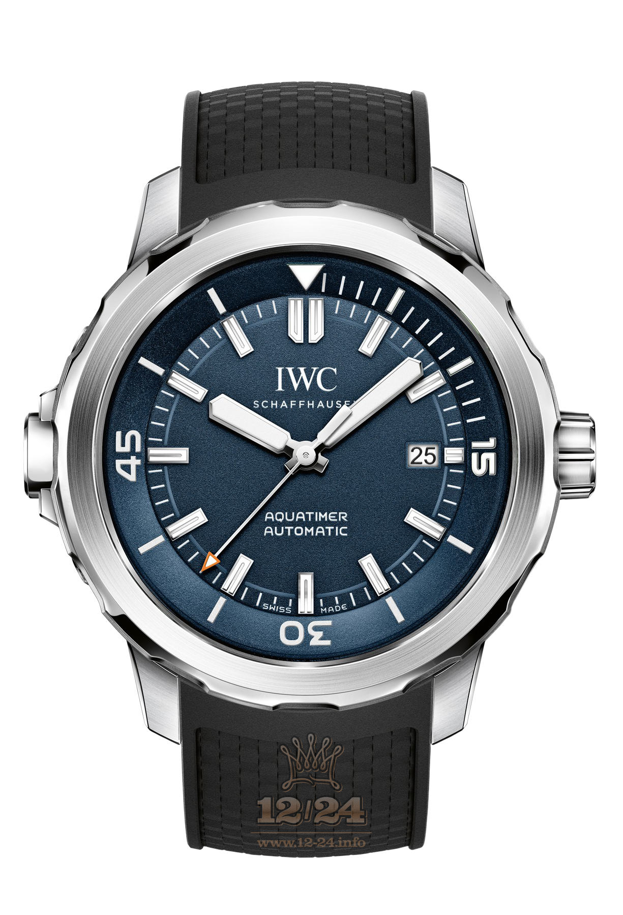 IWC Aquatimer Watch IW329005 42 mm Stainless steel Case Dark blue Dial