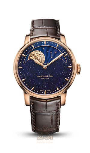 Arnold Son Royal Collection Watch 1GLAR.A01A.C123A Pink gold Case Dark blue Dial