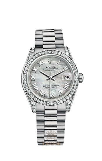 Rolex Datejust Watch 178159-0047 31 mm White gold Case White Dial