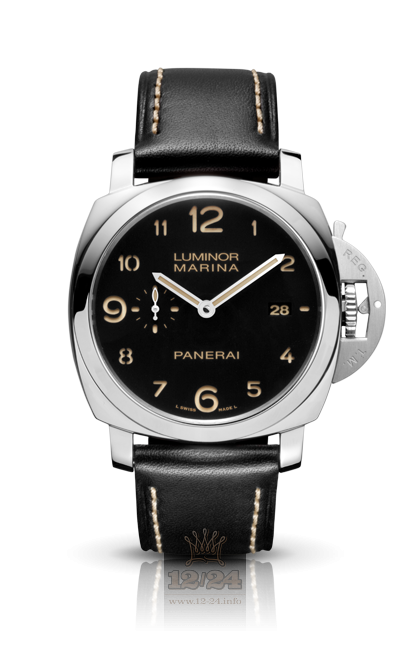 Panerai Luminor 1950 Watch PAM00359 44 mm Stainless steel Case Black Dial