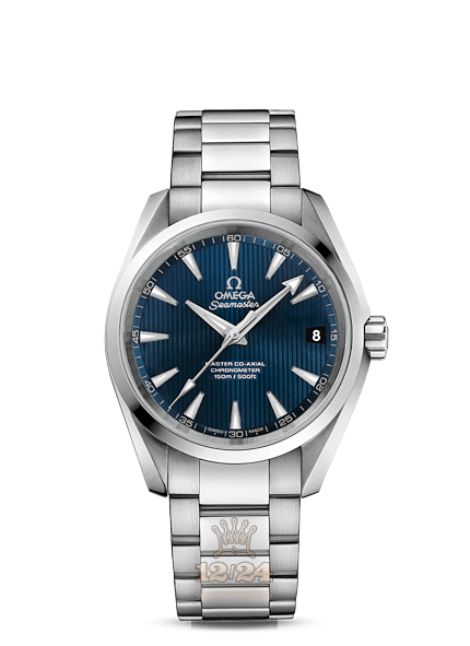 Omega Aqua Terra 150 M Watch 231.10.39.21.03.002 38 mm Stainless steel Case Dark blue Dial
