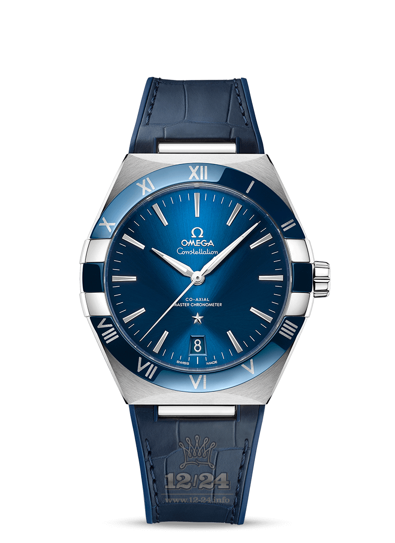 Omega Constellation Watch 131.33.41.21.03.001 41 mm Stainless steel Case Dark blue Dial