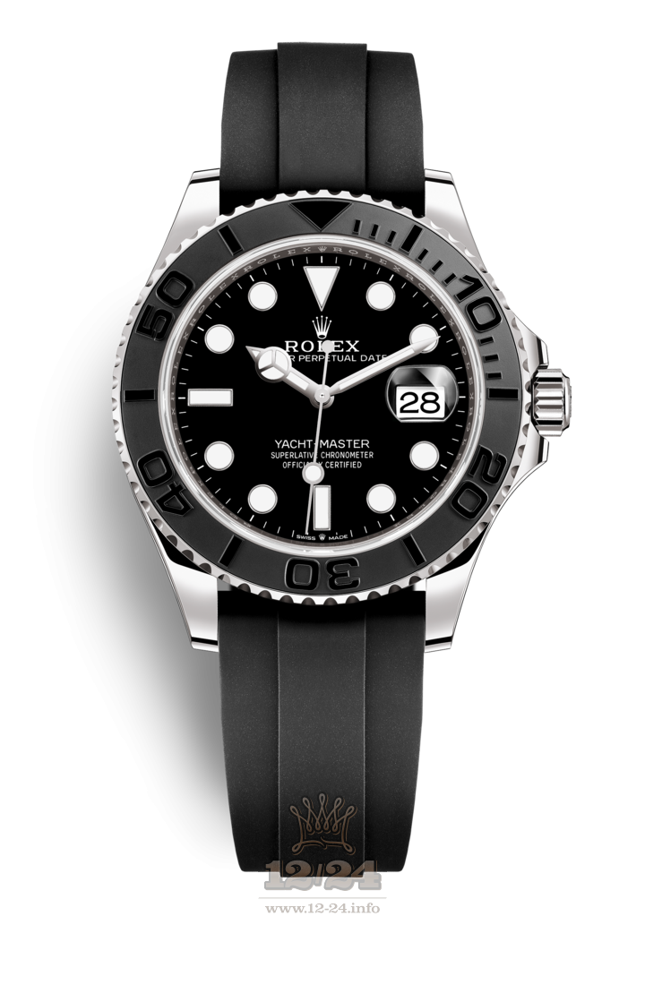 Rolex Yacht-Master Watch 226659-0002 42 mm White gold Case Black Dial