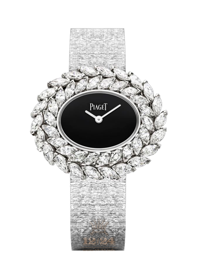 Piaget Limelight Watch G0A39253 35 mm White gold Case Black Dial