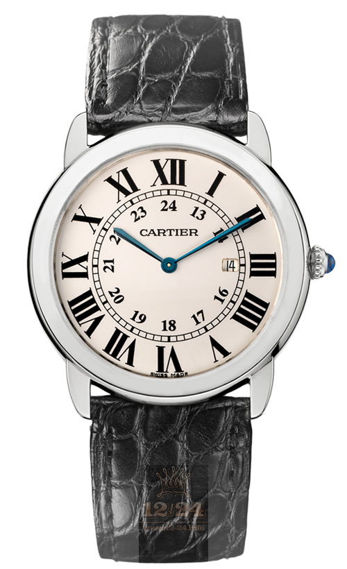 Cartier Ronde de Cartier Watch W6700255 36 mm Stainless steel Case Silver Dial
