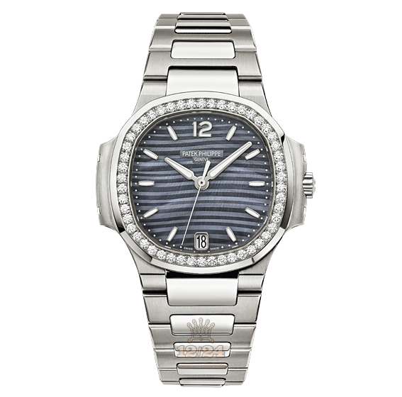 Patek Philippe Nautilus Watch 7018/1A-010 34 mm Stainless steel Case Blue Dial