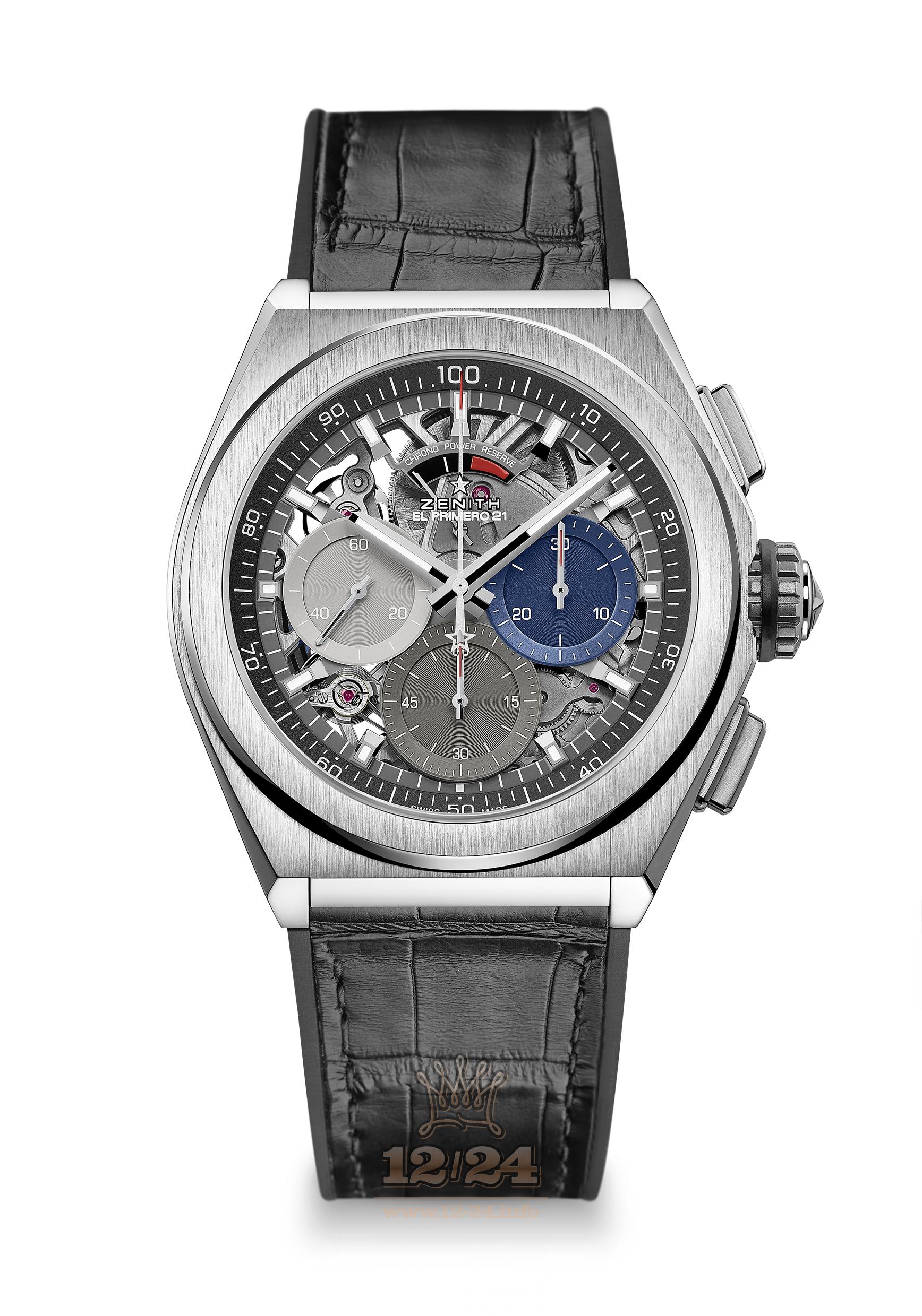 Zenith Defy Watch 95.9012.9004/69.R582 44 mm Titanium Case Gray Dial