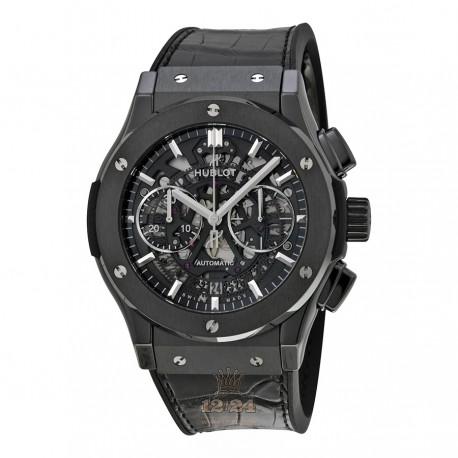 Hublot Classic Fusion Watch 525.CM.0170.LR 45 mm Ceramics Case Black Dial