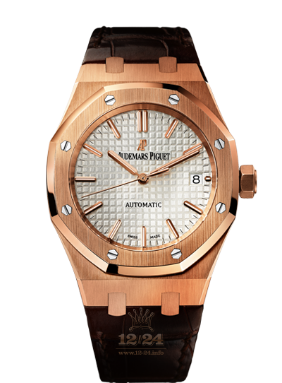 Audemars Piguet Royal Oak Watch 15450OR.OO.D088CR.01 37 mm Pink gold Case White Dial