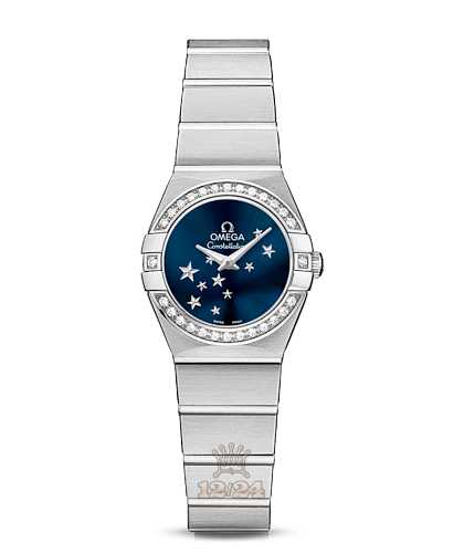 Omega Constellation Watch 123.15.24.60.03.001 24 mm Stainless steel Case Dark blue Dial