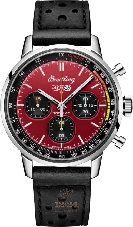 Breitling Top Time Watch A25310241K1X1 42 mm Stainless steel Case Red Dial