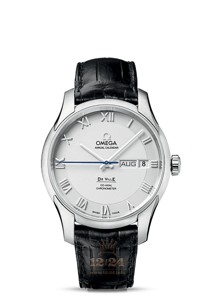 Omega De Ville Watch 431.13.41.22.02.001 41 mm Stainless steel Case Silver Dial