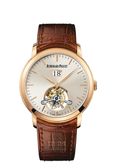 Audemars Piguet Jules Audemars Watch 26559OR.OO.D088CR.01 41 mm Pink gold Case Silver Dial