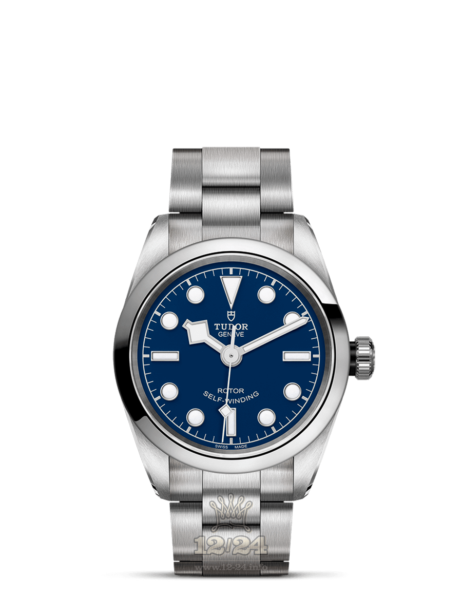 Tudor Black Bay 32 Watch m79580-0003 32 mm Stainless steel Case Dark blue Dial