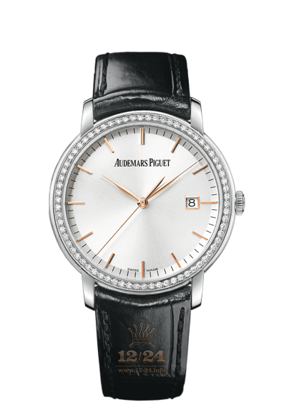 Audemars Piguet Jules Audemars Watch 15171BC.ZZ.A002CR.01 39 mm White gold Case Silver Dial