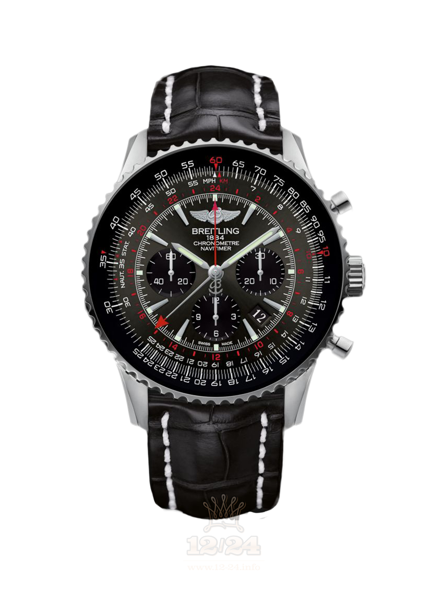 Breitling Navitimer Watch AB04413A|F573|760P|A20BA.1 48 mm Stainless steel Case Gray Dial