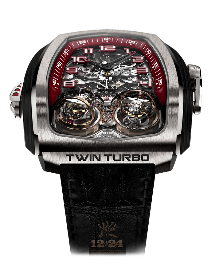Jacob & Co Grand Complication Masterpieces Watch TT100.21.NS.MK.A 55 mm Titanium Carbon Case