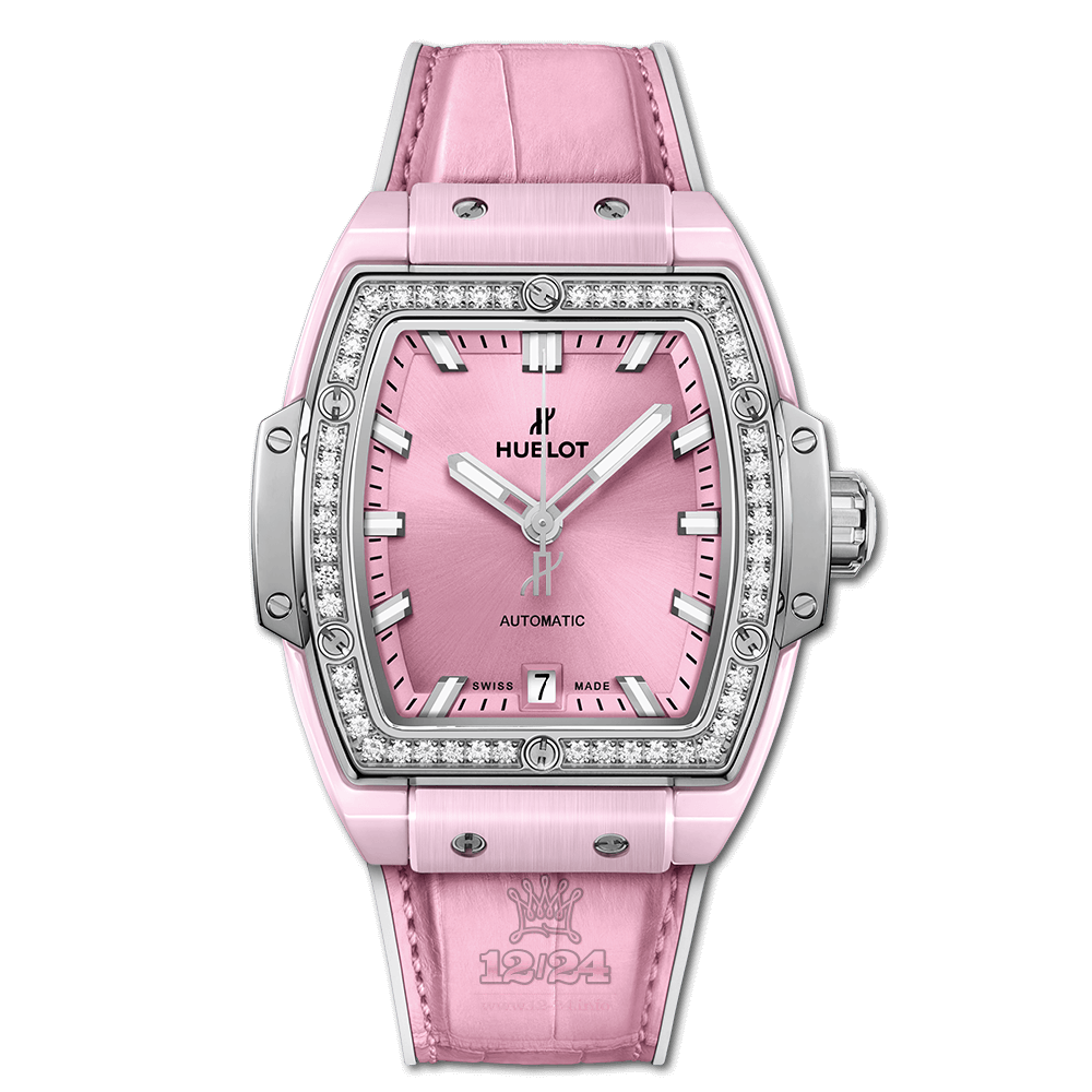 Hublot Spirit Of Big Bang Watch 665.RN.891P.LR.1204 39 mm Titanium Ceramics Case Pink Dial