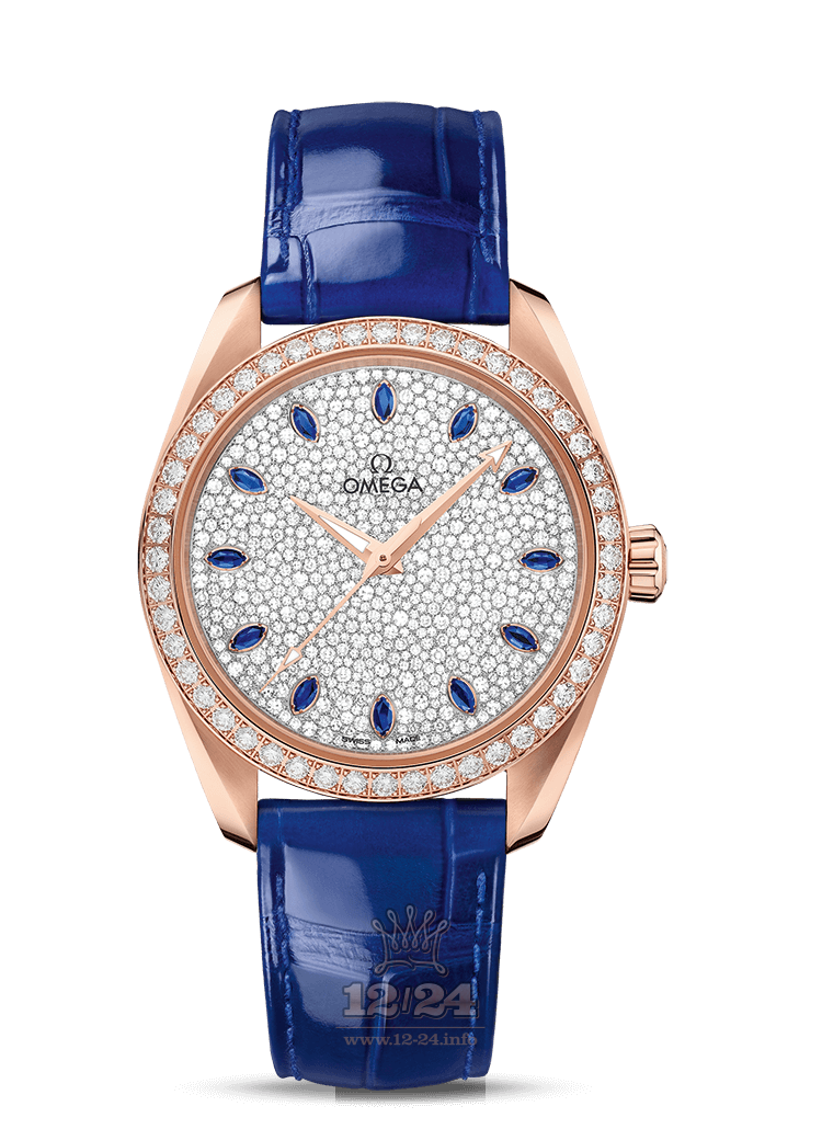 Omega Aqua Terra 150 M Watch 220.58.38.20.99.002 38 mm Pink gold Case