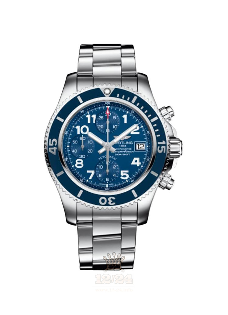 Breitling Superocean Watch A13311D1|C936|161A 42 mm Stainless steel Case Dark blue Dial
