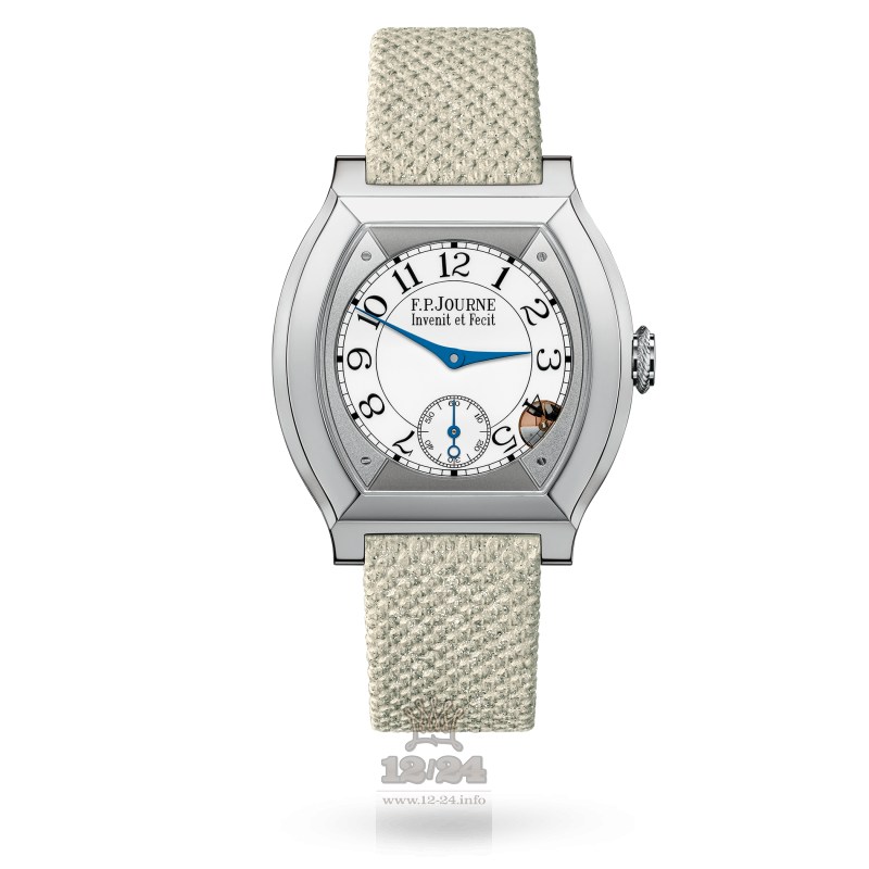 F.P.Journe Elegante Watch 40 mm platinum or 6n gold 40 mm Platinum Case White Dial