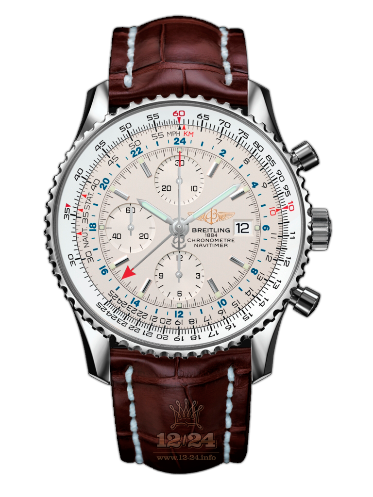 Breitling Navitimer Watch A2432212/G571/756P/A20BA.1 46 mm Stainless steel Case White Dial
