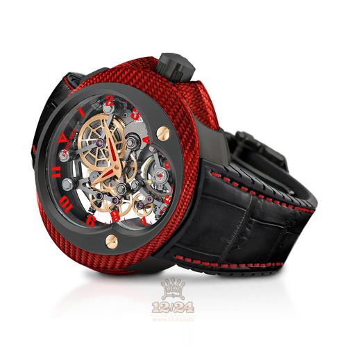 Franc Vila Cobra Watch 18E.BTi-BSS-DRG.003 42 mm Titanium DLC coating Case Black Gray Dial