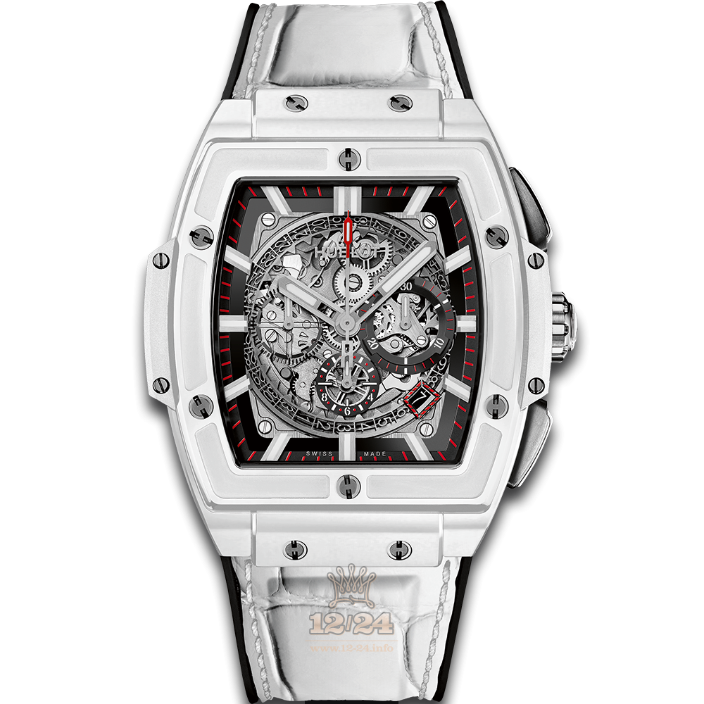 Hublot Spirit Of Big Bang Watch 601.HX.0173.LR Ceramics Case Gray Silver Dial