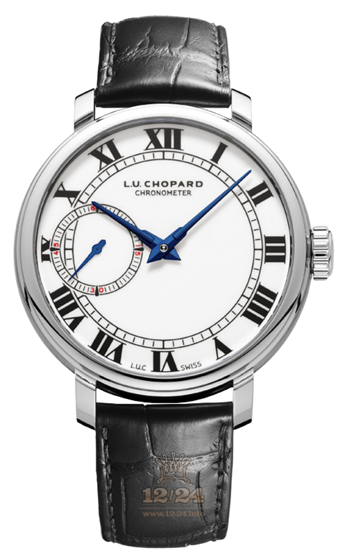Chopard L.U.C Watch 161963-9001 44 mm Platinum Case White Dial