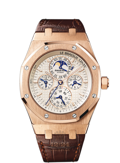 Audemars Piguet Royal Oak Watch 26603OR.OO.D092CR.01 42 mm Pink gold Case Silver Dial