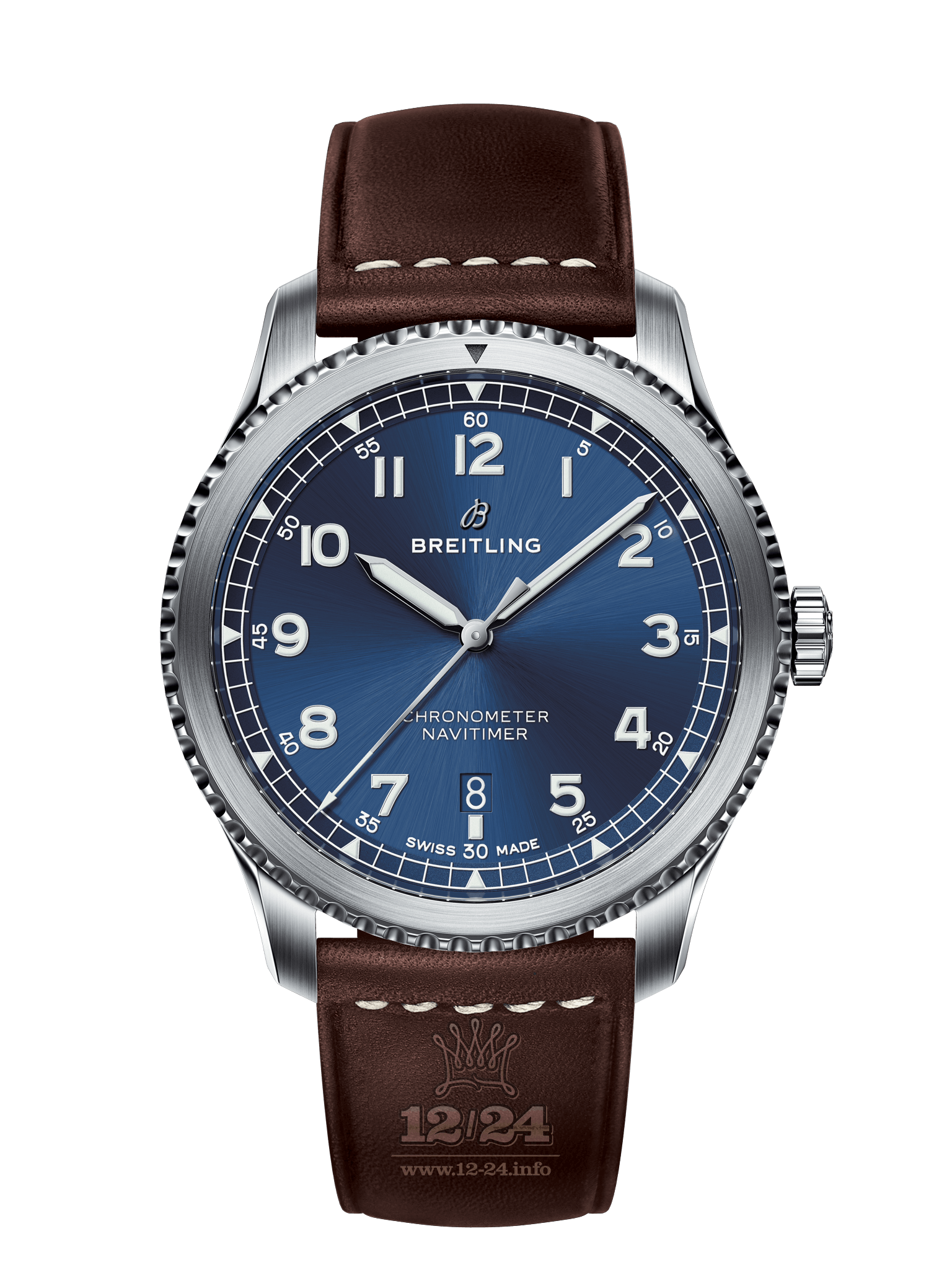 Breitling Navitimer Watch A17314101C1X1 41 mm Stainless steel Case Dark blue Dial