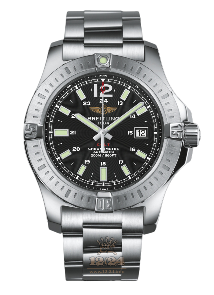 Breitling Colt Watch A1738811|BD44|173A 44 mm Stainless steel Case Black Dial