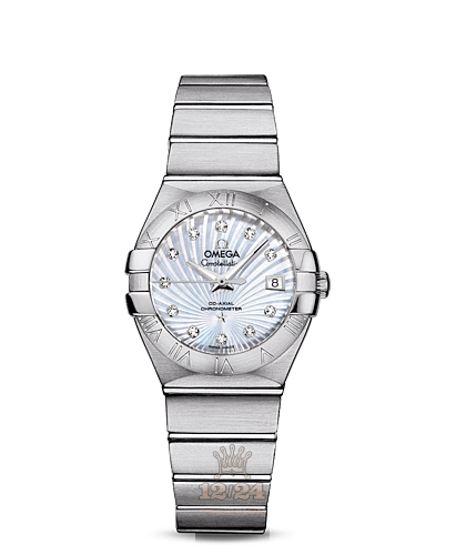 Omega Constellation Watch 123.10.27.20.55.001 27 mm Stainless steel Case White Dial