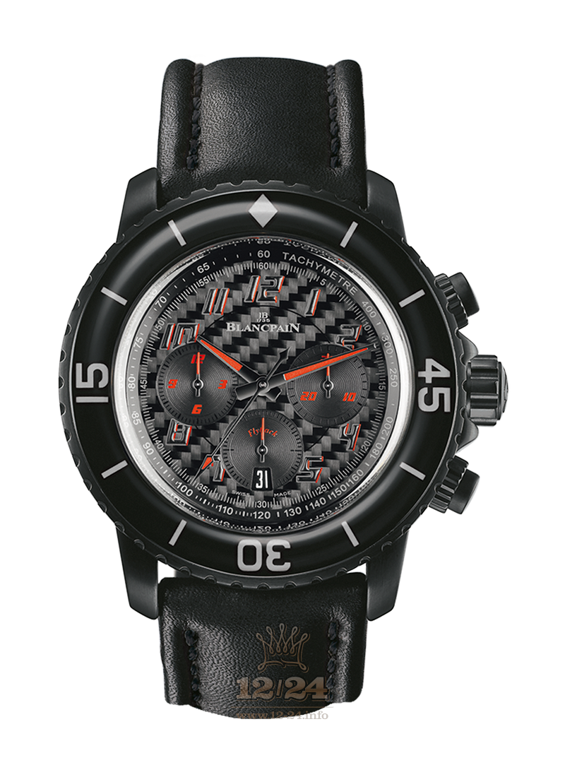 Blancpain Fifty Fathoms Watch 5785F.B-11D03-63A 45 mm Stainless steel Case Black Dial
