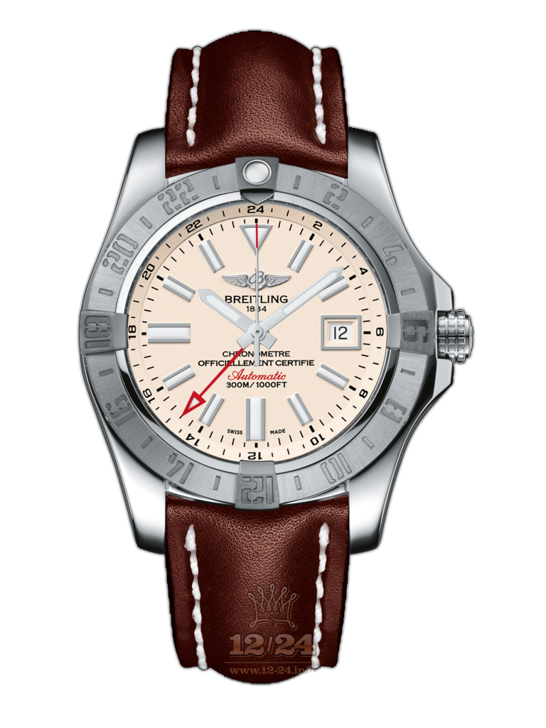 Breitling Avenger Watch A3239011/G778/437X/A20BA.1 43 mm Stainless steel Case Gray Silver Dial