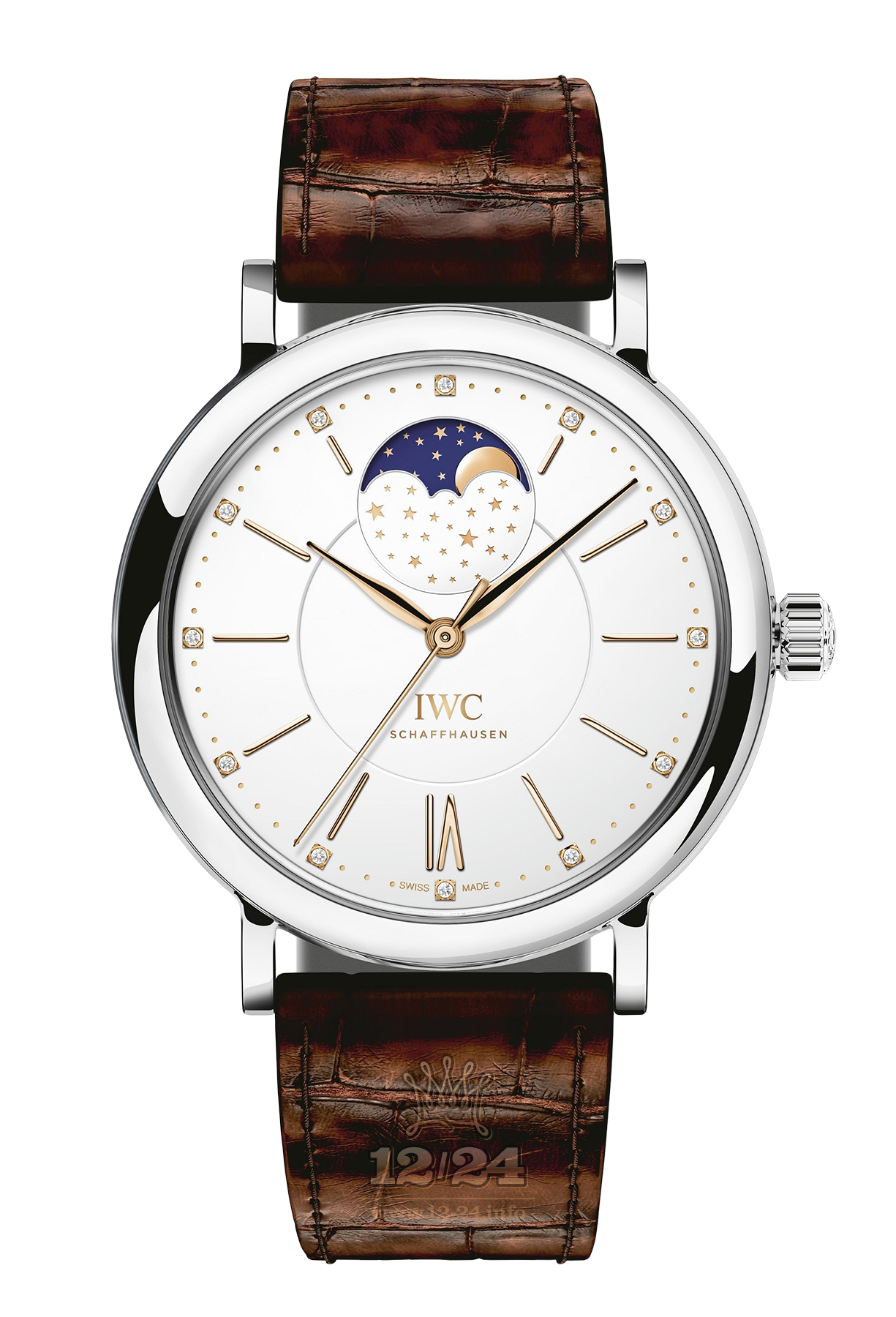 IWC Portofino Watch IW459011 37 mm Stainless steel Case White Dial