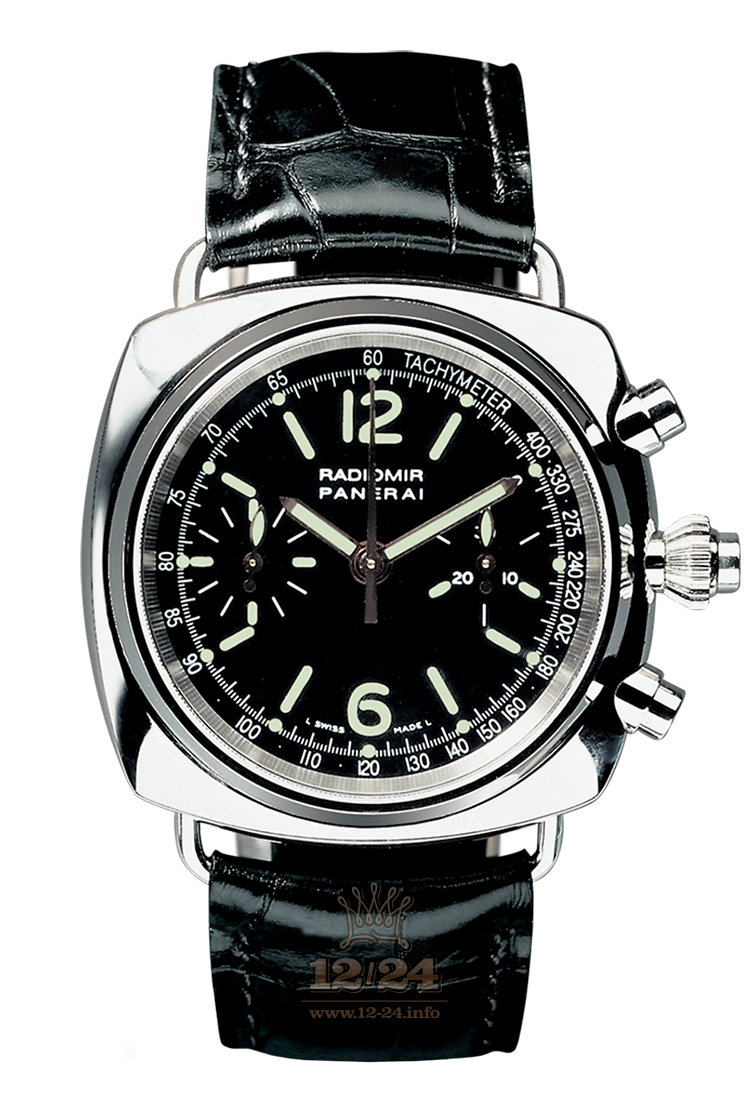 Panerai Radiomir Watch PAM00047 40 mm Stainless steel Case Black Dial