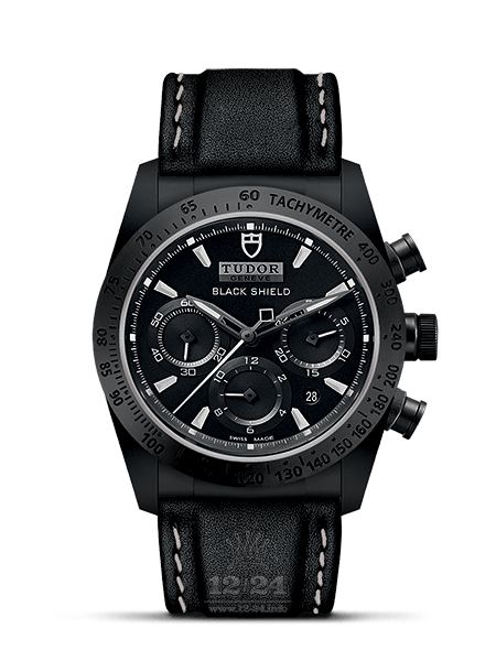 Tudor Fastrider Black Shield Watch M42000CN-0017 42 mm Ceramics Case Black Dial