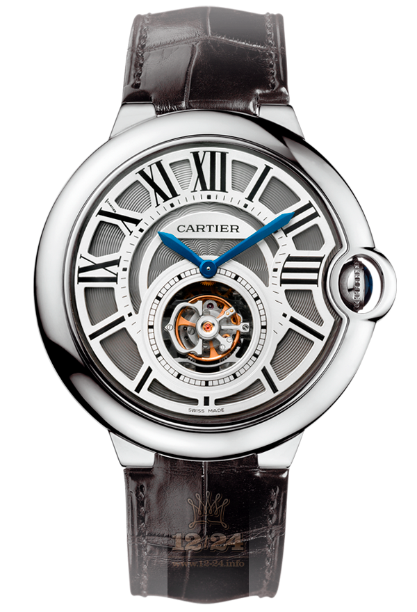 Cartier Ballon Bleu de Cartier Watch W6920021 46 mm White gold Case Gray Dial