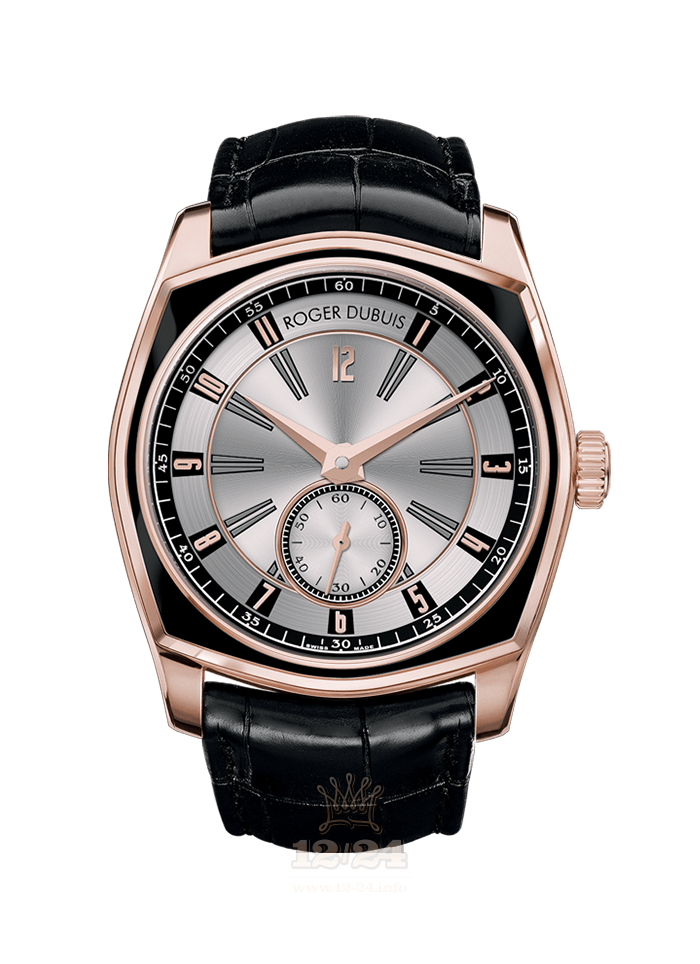 Roger Dubuis La Monegasque Watch RDDBMG0000 42 mm Pink gold Case Gray Silver Dial