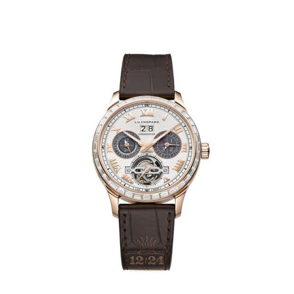 Chopard L.U.C Watch 171940-5001 43 mm Pink gold Case Silver Dial