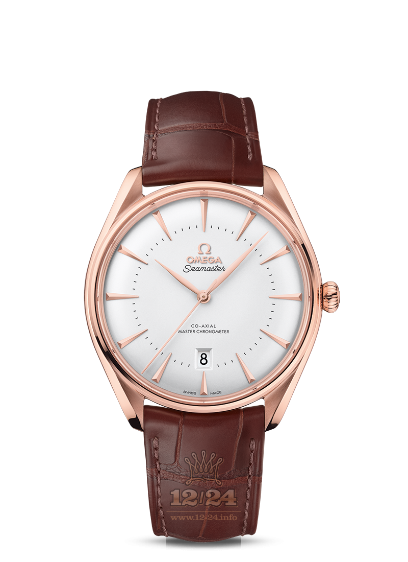 Omega Seamaster Watch 511.53.40.20.02.001 40 mm Pink gold Case Silver Dial