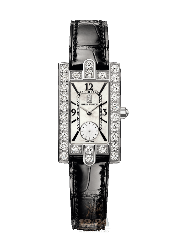 Harry Winston The Avenue Collection Watch AVEQHM21WW025 21 mm White gold Case White Dial