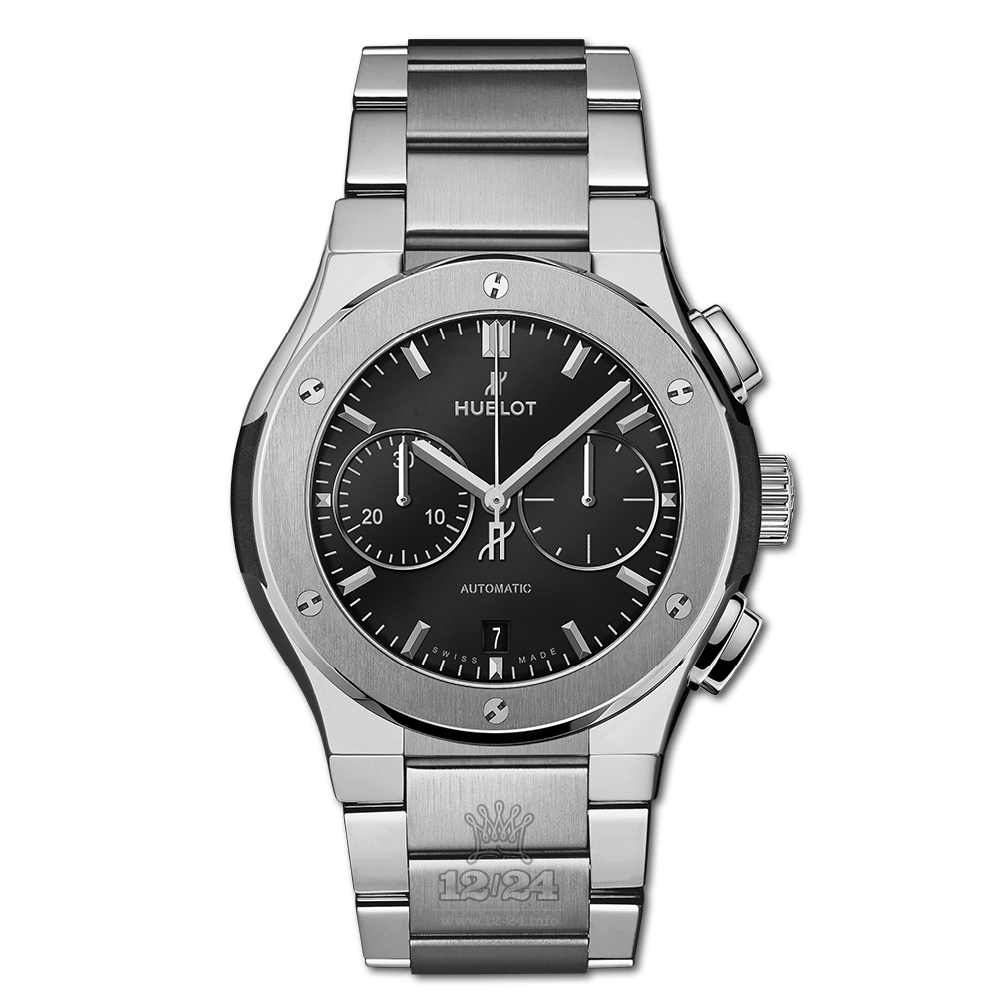 Hublot Classic Fusion Watch 540.NX.1170.NX 42 mm Titanium Case Black Dial