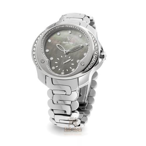 Franc Vila Tribute To Ladies Watch 80Q.SS.SP.GRI 41 mm Stainless steel Case Gray Dial