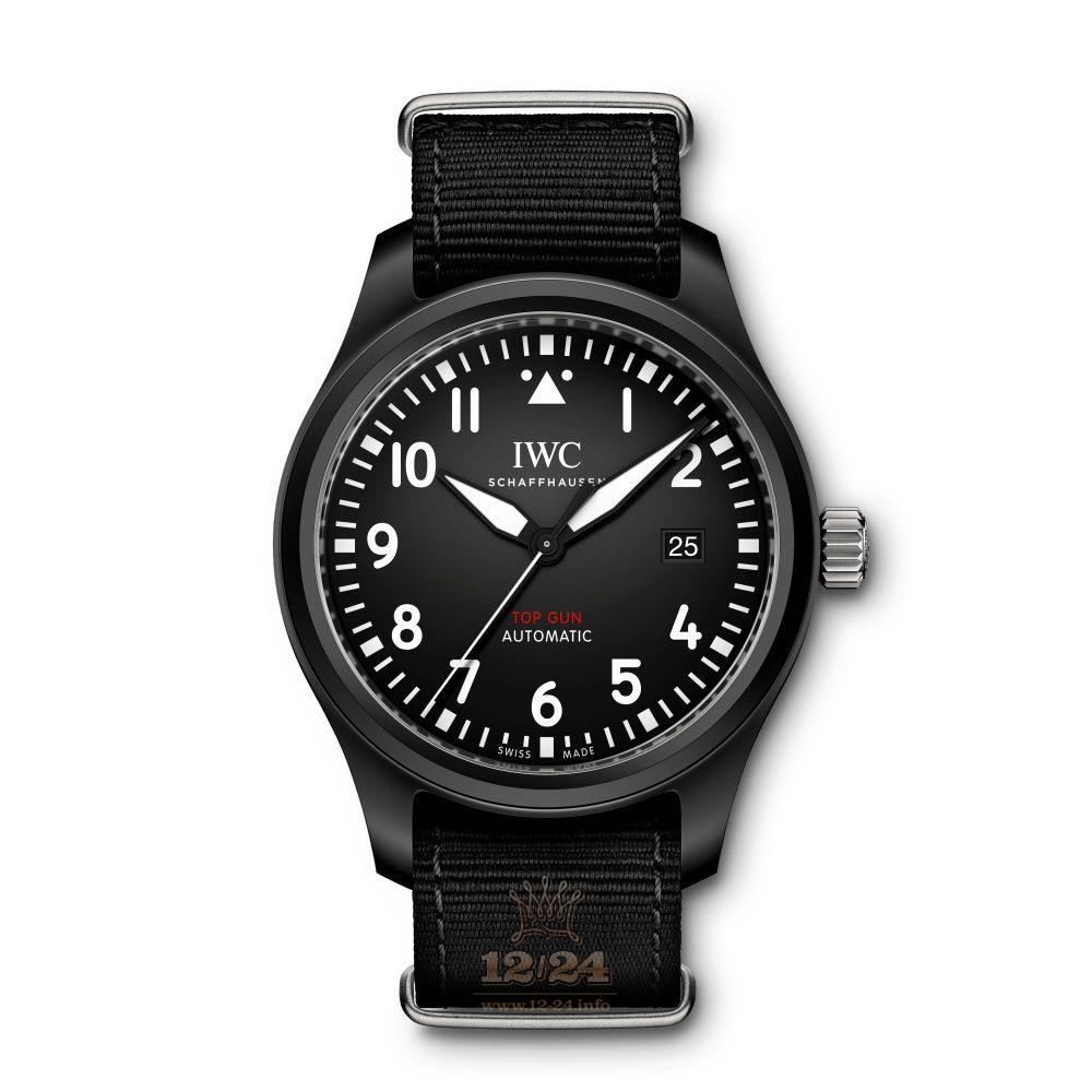 IWC Pilot s Watches Watch IW326901 41 mm Titanium Ceramics Case Black Dial