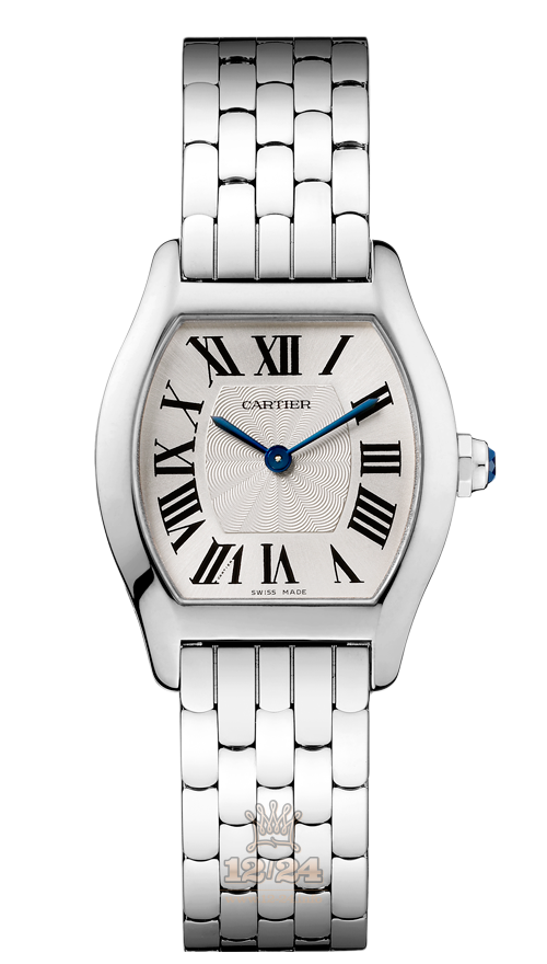 Cartier Tortue Watch W1556365 30 mm White gold Case Silver Dial