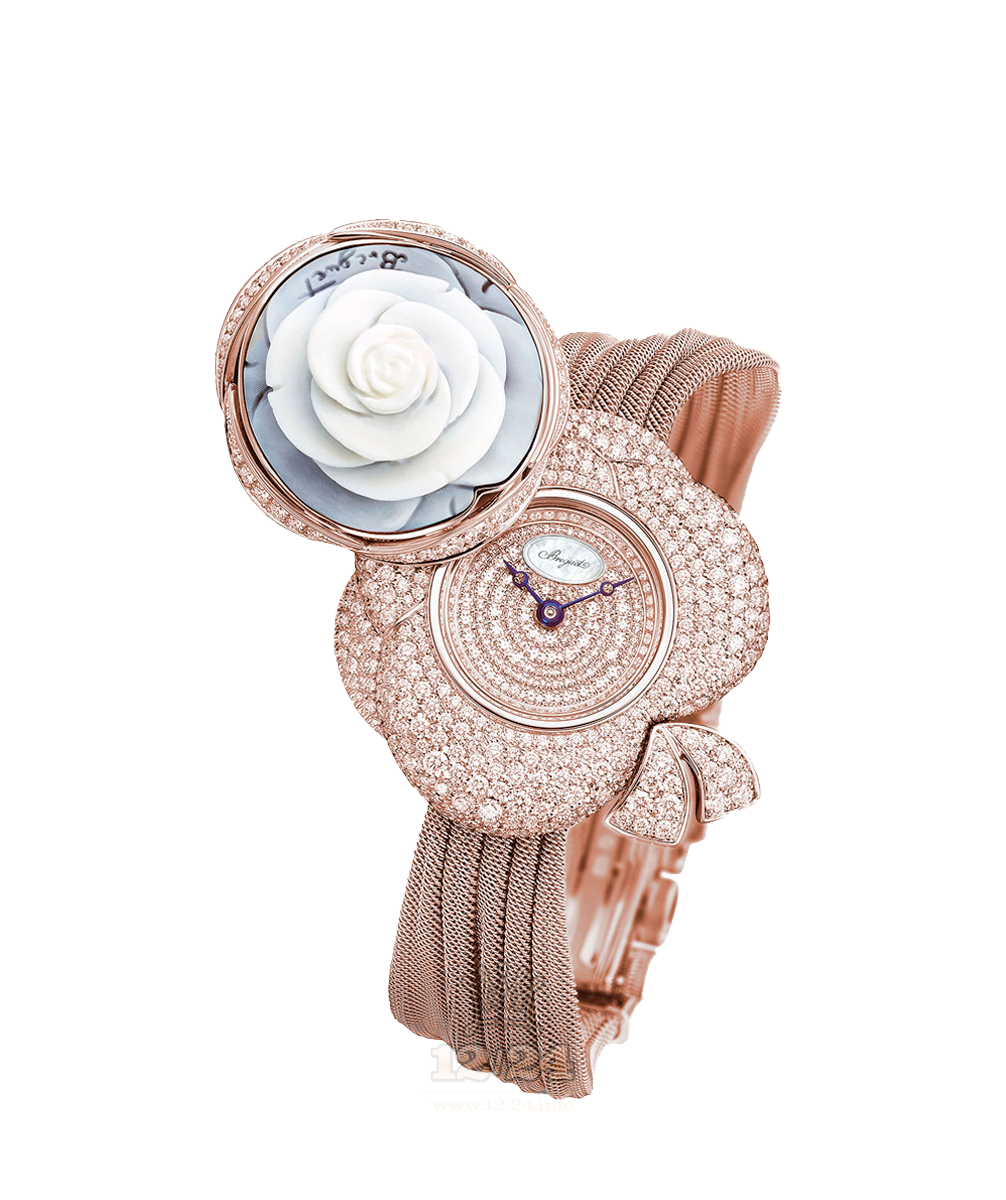 Breguet High Jewellery watches Watch GJ24BR8548/DDCJ99 32 mm Pink gold Case Golden Dial